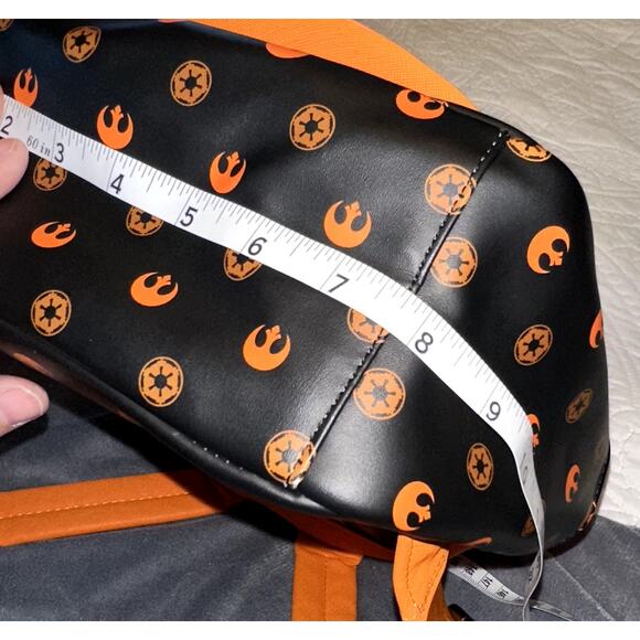 Loungefly Star Wars Darth Vader Glow-in-the-Dark Jack-o-Lantern Mini Backpack - Picture 12 of 12